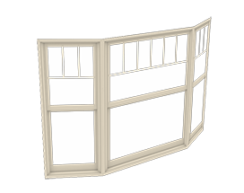 400 Series Woodwright Bay Window