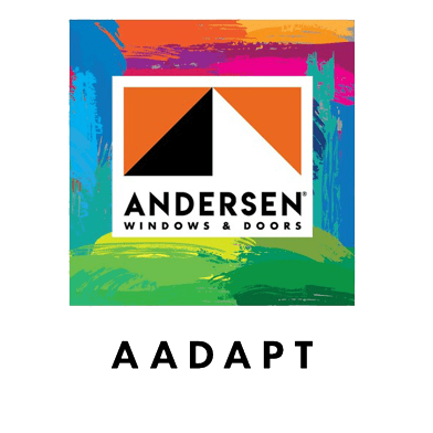 Andersen Abled and Disabled Associates Partnering Together logo