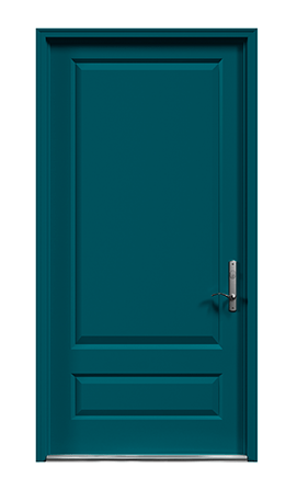 Straightline (193) Moody Blue Entry Door